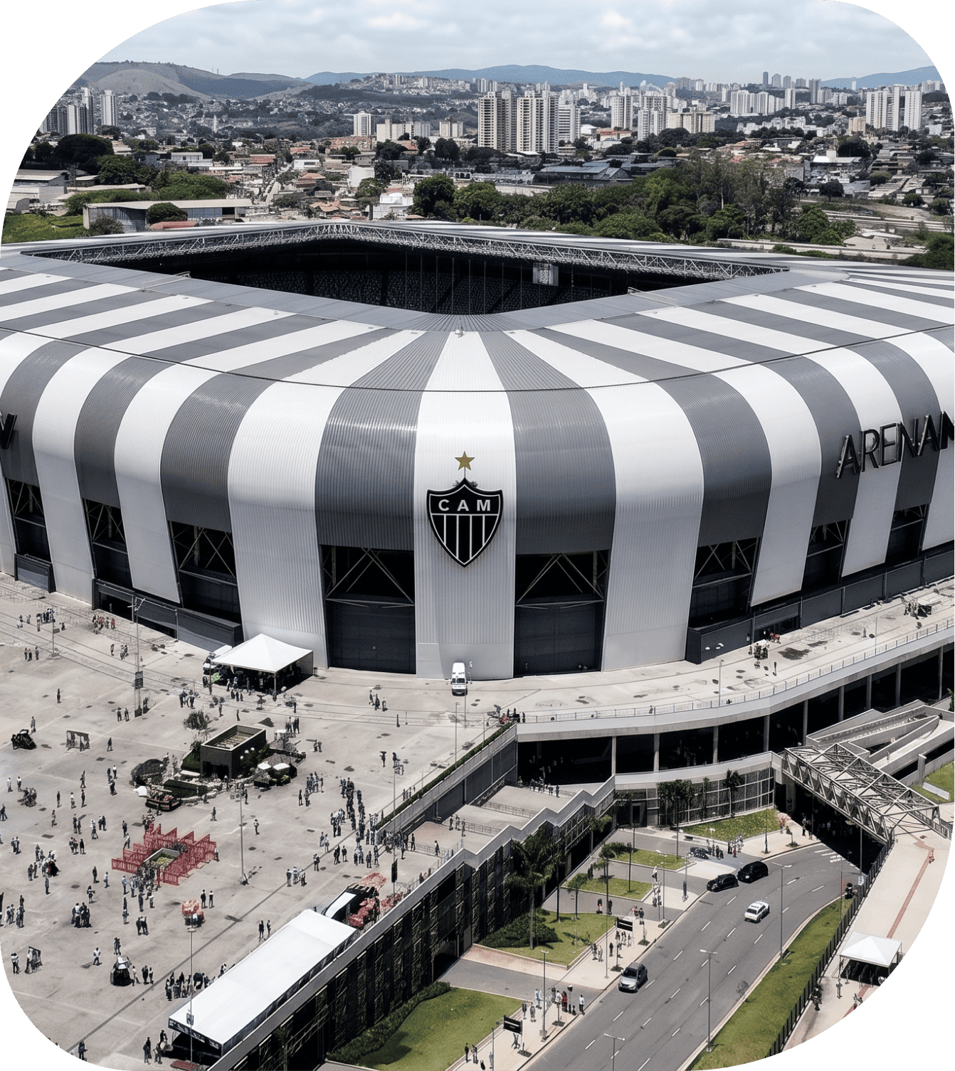 Arena MRV vista de cima